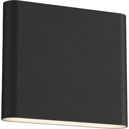 ET2 Contemporary Lighting E23236-BK Spartan LED 7.75 inch Black ADA Wall Sconce Wall Light