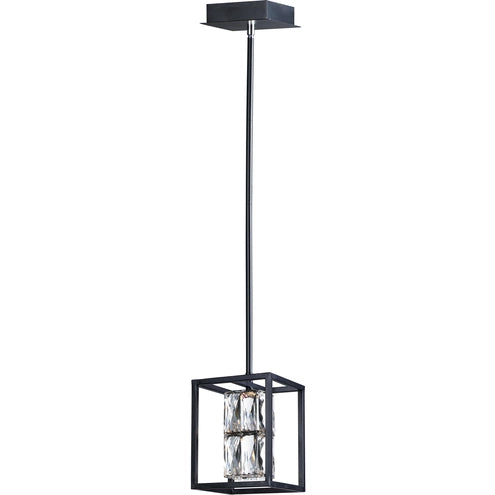 ET2 Contemporary Lighting E23301-20BK Zephyr LED 6 inch Black Mini Pendant Ceiling Light