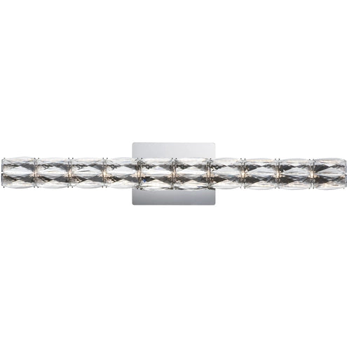 ET2 Contemporary Lighting E23308-20PC Zephyr LED 30 inch Polished Chrome Bath Vanity Wall Light