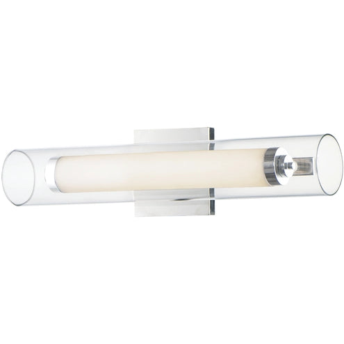 ET2 Contemporary Lighting E23314-24PC Centrum LED 17.25 inch Polished Chrome Bath Vanity Wall Light