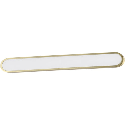 ET2 Contemporary Lighting E23426-GLD Latitude LED 48 inch Gold Bath Vanity Wall Light