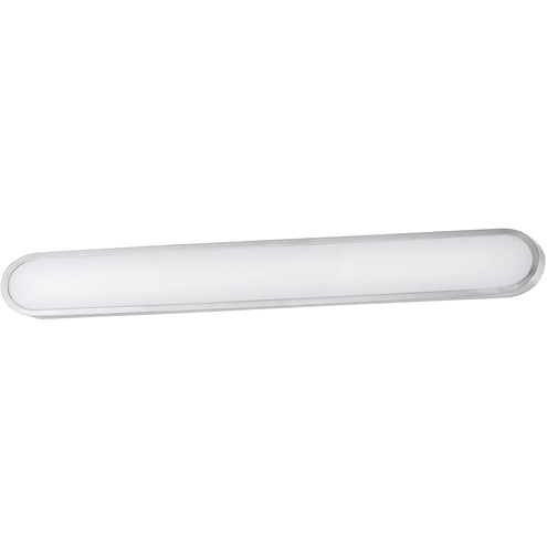 ET2 Contemporary Lighting E23426-SN Latitude LED 48 inch Satin Nickel Bath Vanity Wall Light