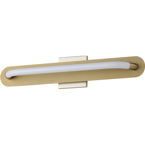 ET2 Contemporary Lighting E23432-01GLD Loop LED 3.25 inch Gold ADA Wall Sconce Wall Light