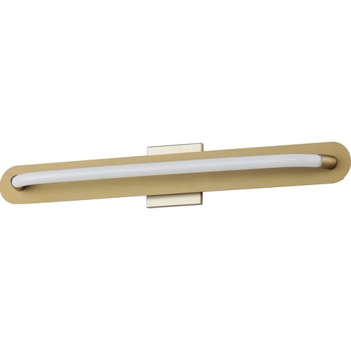 ET2 Contemporary Lighting E23434-01GLD Loop LED 3.25 inch Gold ADA Wall Sconce Wall Light
