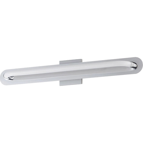 ET2 Contemporary Lighting E23434-01PC Loop LED 3.25 inch Polished Chrome ADA Wall Sconce Wall Light