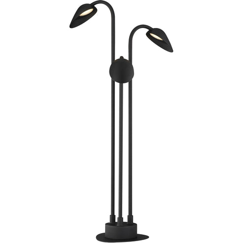 ET2 Contemporary Lighting E24099-BK Marsh 12 5.00 watt Black Outdoor Pathway Light