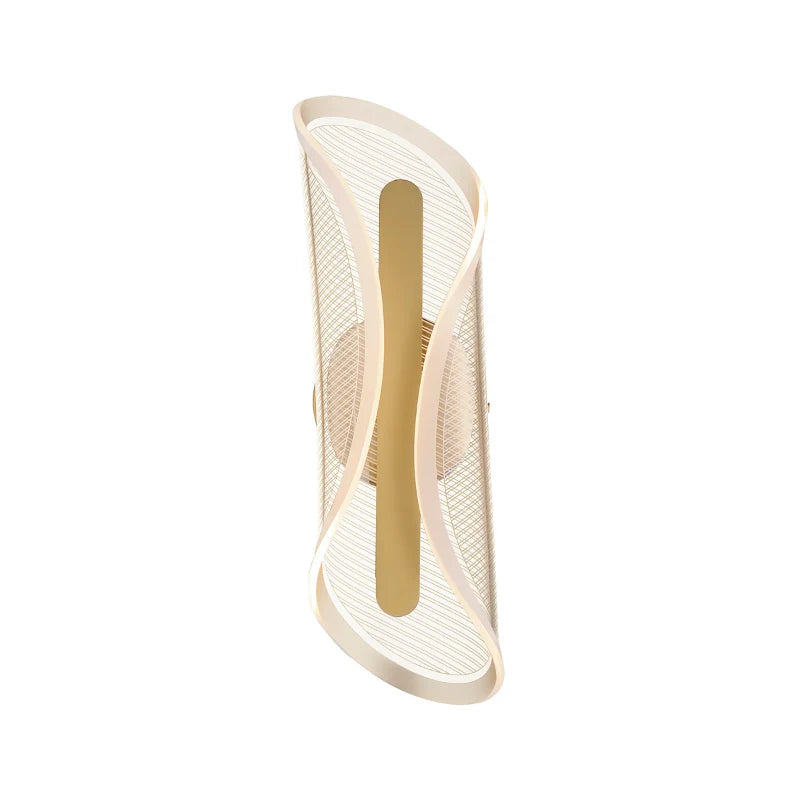ET2 Contemporary Lighting E24711-144GLD 17" Manta LED Wall Sconce Wall Light - Finish: Gold