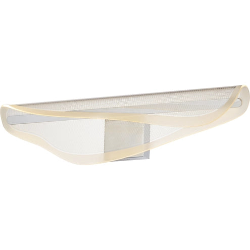 ET2 Contemporary Lighting E24713-144PC Manta LED 6.75 inch Polished Chrome Wall Sconce Wall Light