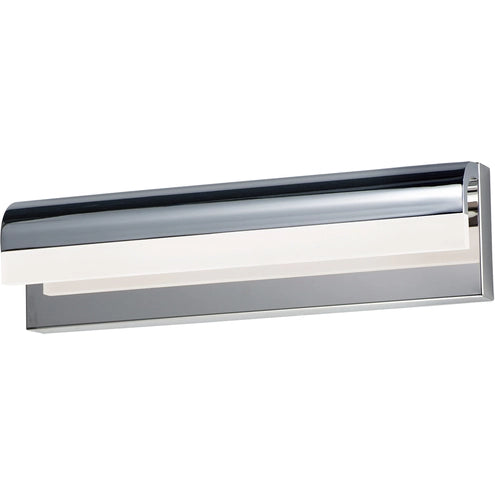 ET2 Contemporary Lighting E24842-90PC Waterfall LED 18 inch Polished Chrome Bath Vanity Wall Light