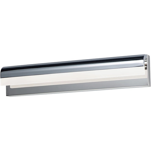 ET2 Contemporary Lighting E24844-90PC Waterfall LED 24 inch Polished Chrome Bath Vanity Wall Light