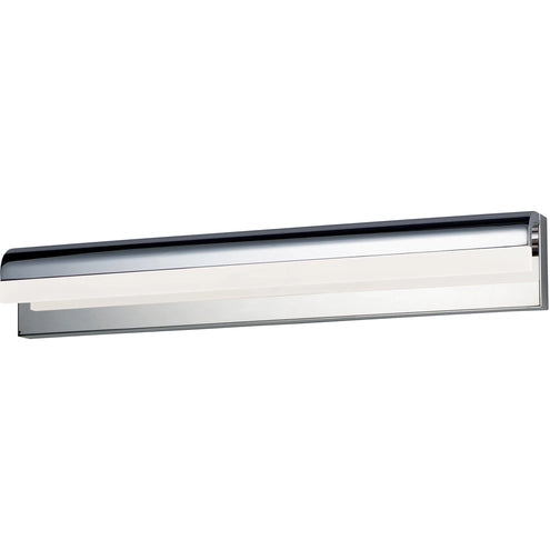 ET2 Contemporary Lighting E24846-90PC Waterfall LED 30 inch Polished Chrome Bath Vanity Wall Light