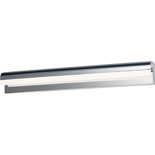 ET2 Contemporary Lighting E24848-90PC Waterfall LED 35.75 inch Polished Chrome Bath Vanity Wall Light