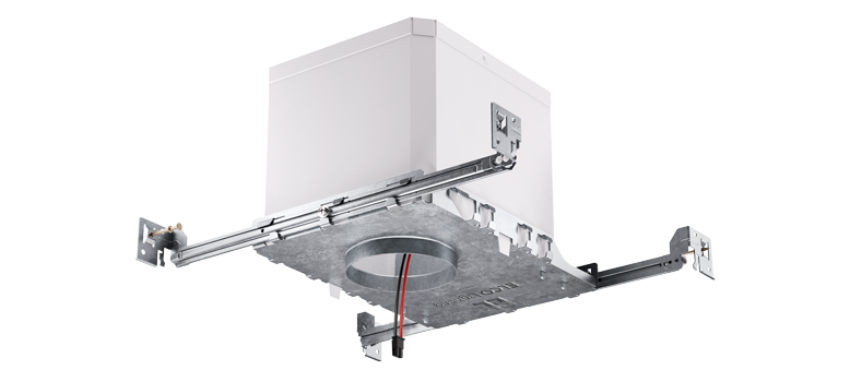 Elco Lighting E24V276ICA 2" Adjustability IC Airtight New Construction Housing - 24V DC