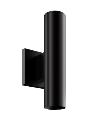 Elco Lighting E25AB131327 2" Koto Sylo™ Wall Mount, Color Temperature 2700K, Lumens 1350 lm, Dimming Triac/ELV, Beam Angle 38° All Black
