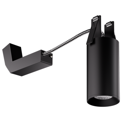 Elco Lighting E25DB-0330 2" Koto Sylo™ Direct Mount, Lumens 350 lm, 3000K CCT, W/ 38 Degree Beam Angle Lens, All Black Finish