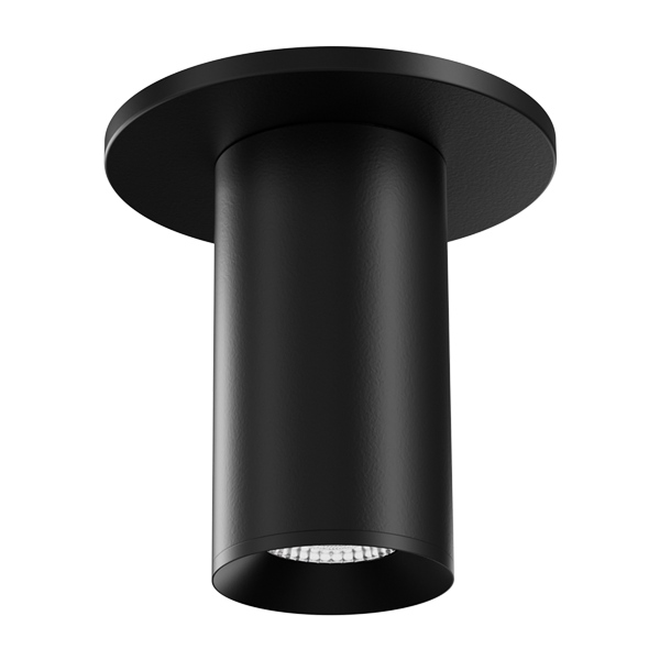 Elco Lighting E25FB-0924-E Koto Sylo Surface Mount 950 Lumens - CCT: 2400K - 10.5W - Beam Angle: 90º - Finish: All Black