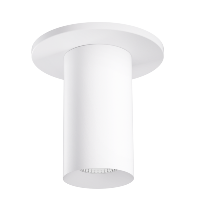 Elco Lighting E25FW-0927-S 2″ Koto Sylo™ Surface Mount, Wattage 10.5W, Color Temperature 2700K, Lumens 950 lm, Voltage 120V, Dimming Triac/ELV, Beam Angle 18°, All White