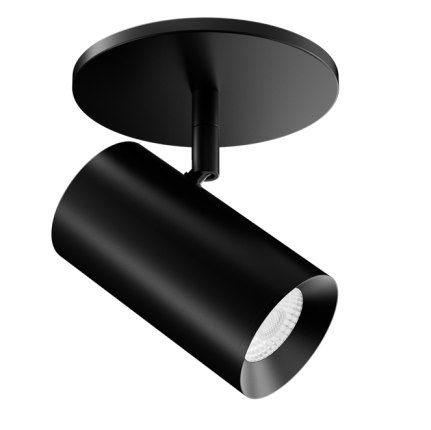 Elco Lighting E25MB-0812ASD 2″ Low Voltage Koto Sylo™ Monopoint, Wattage 9W, Color Temperature Sunset, Lumens 800 lm, Voltage 12V AC, Beam Angle 38°, All Black