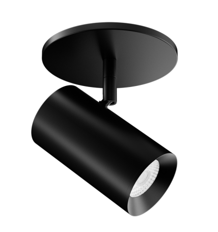 Elco Lighting E25MB-0727-T 2″ Koto Sylo™ Monopoint, Wattage 10.5W, Color Temperature 2700K, Lumens 750 lm, Voltage 120V, Dimming Triac/ELV, Beam Angle 10°, All Black