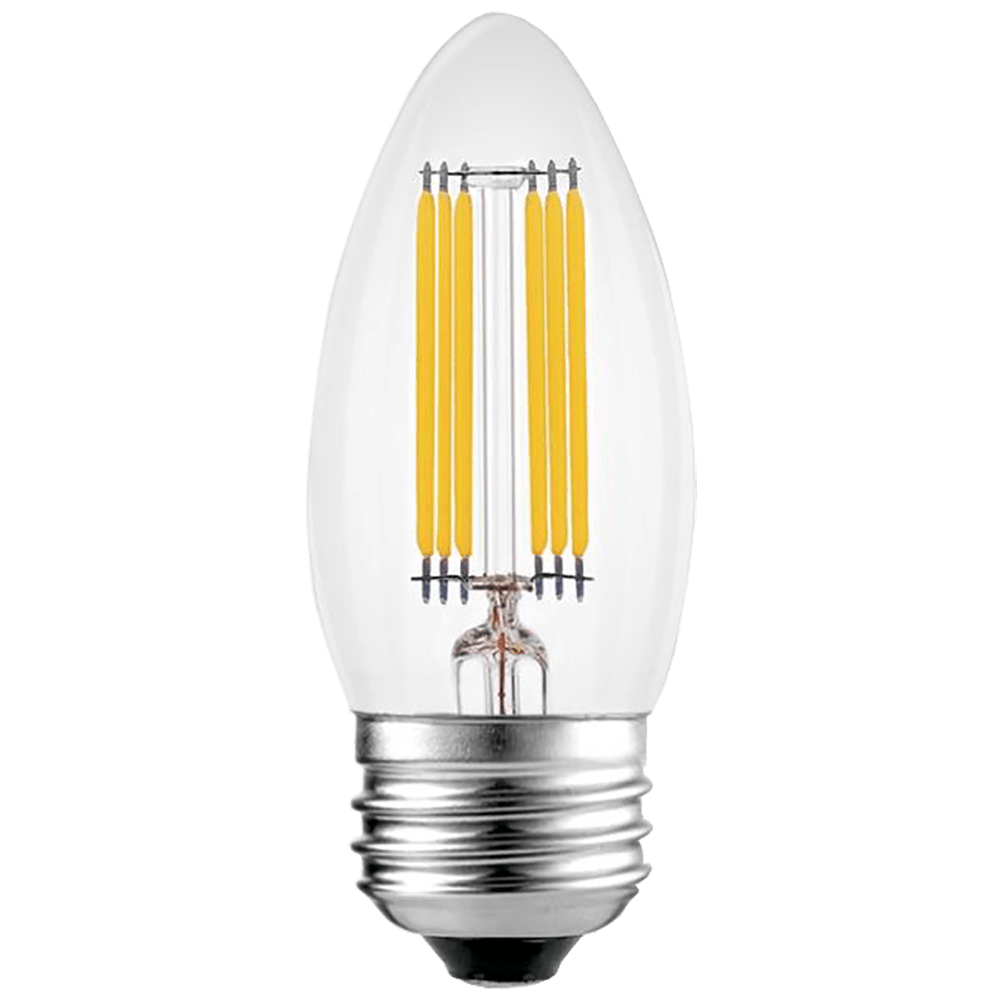 ABBA Lighting E26 4W-3K 4 Watt LED Bulb, 380 Lumens 3000K Color Temperature, Warm White