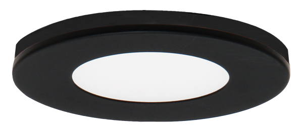 Elco Lighting E366-27B Sedum Super Slim LED Puck Lights 170 Lumens - CCT: 2700K - 2.2W - Finish: Black