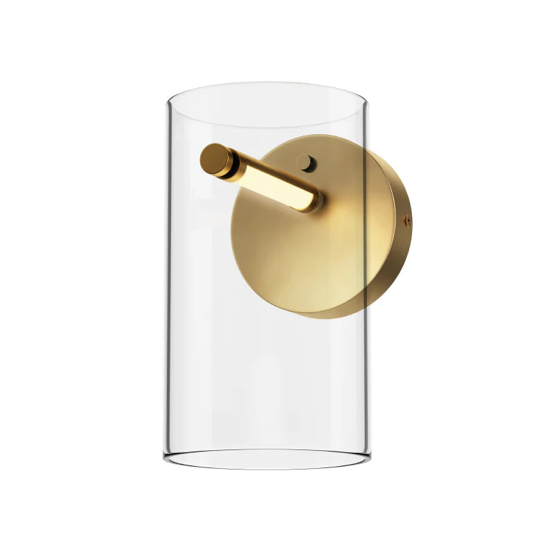 ET2 Contemporary Lighting E26380-18GLD 5" Polo LED Wall Sconce Wall Light - Finish: Gold