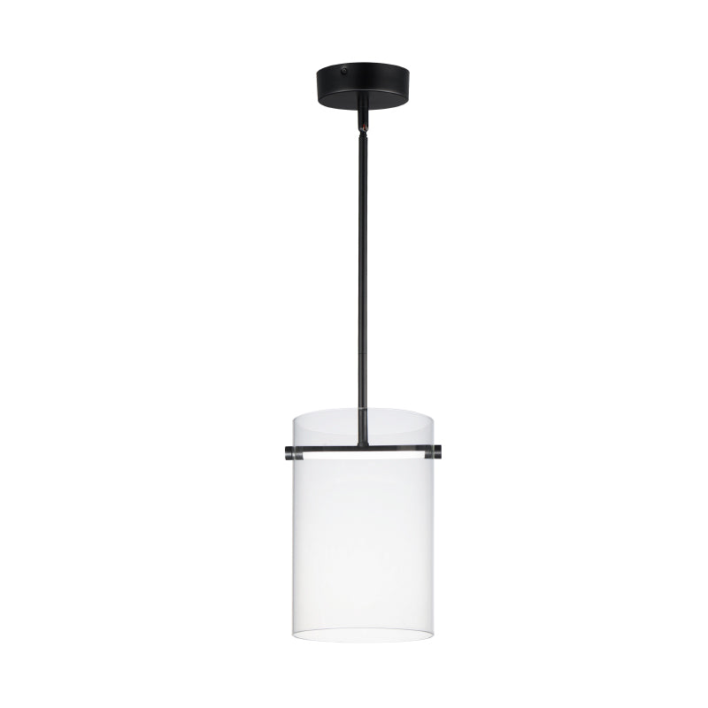 ET2 Contemporary Lighting E26381-18BK 12" Polo 1-Light LED Pendant Ceiling Light - Color Temperature: 3000K - Finish: Black