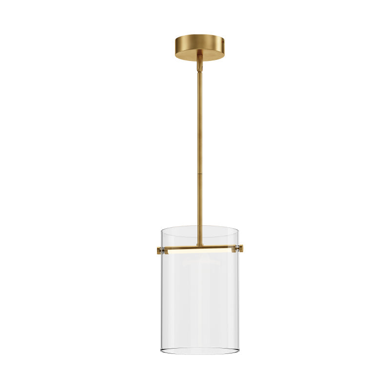 ET2 Contemporary Lighting E26381-18GLD 12" Polo 1-Light LED Pendant Ceiling Light - Color Temperature: 3000K - Finish: Gold