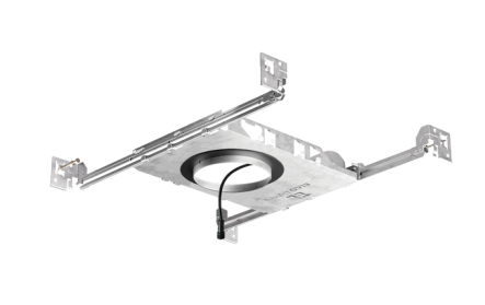 Elco Lighting E2KCL08ICDX-EM1 2" Canless Koto™ IC New Construction Frame, Lumens 950 lm, Wattage 11.9W, 0-10/Triac/ELV, 90 min. Emergency Battery Backup