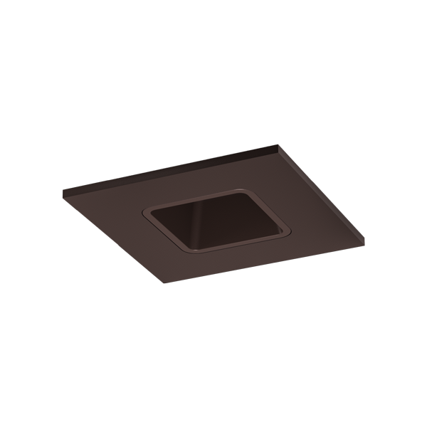 Elco Lighting E2L13WF27BZ 2" Square Reflector Teak™ LED Light Engine - 2700K Color Temp. - Beam Angle 60° - Bronze
