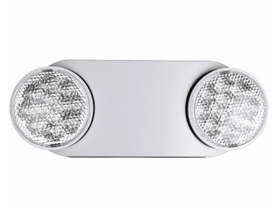 Cyber Tech Lighting E2RFL1 2 Lamp LED Flood Emergency Light