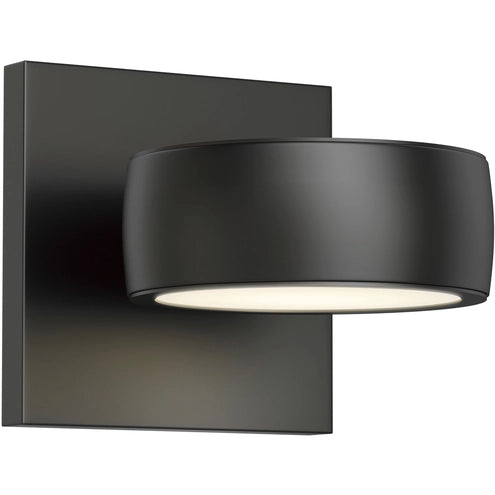 ET2 Contemporary Lighting E30160-BK Modular LED 5 inch Black Outdoor Wall Mount