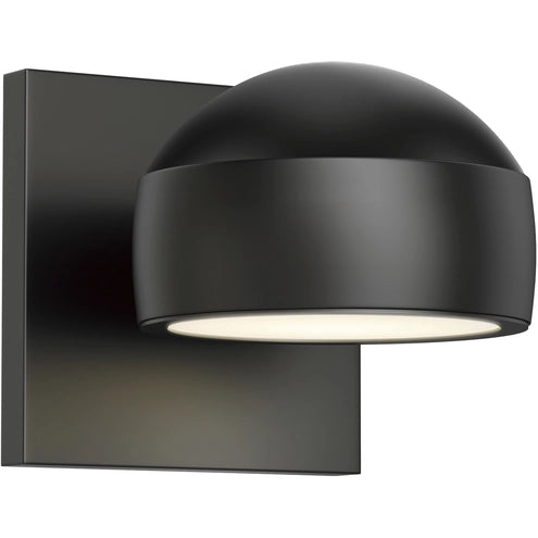 ET2 Contemporary Lighting E30164-BK Modular LED 5 inch Black Outdoor Wall Mount
