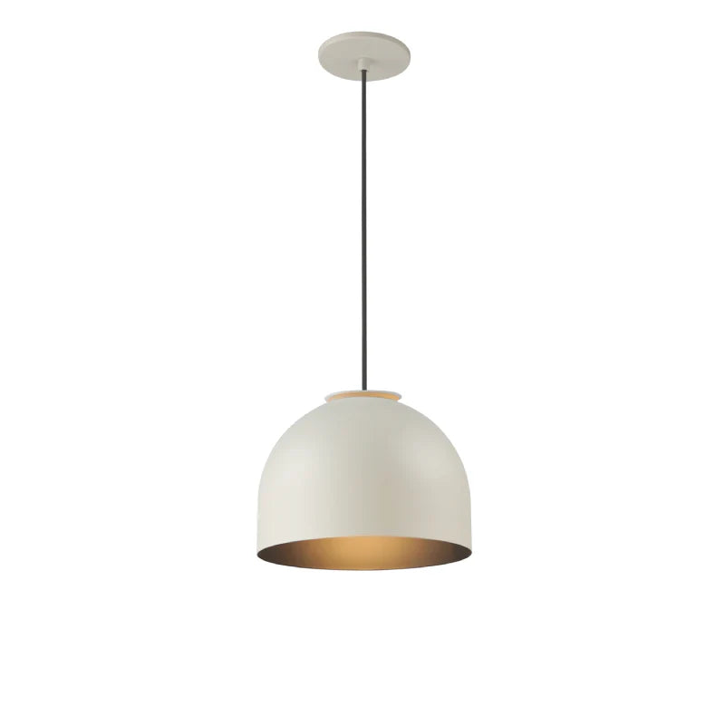 ET2 Contemporary Lighting E34602-54GYBK 10" Foster LED Mini Pendant Ceiling Light - Finish: Gray And Black