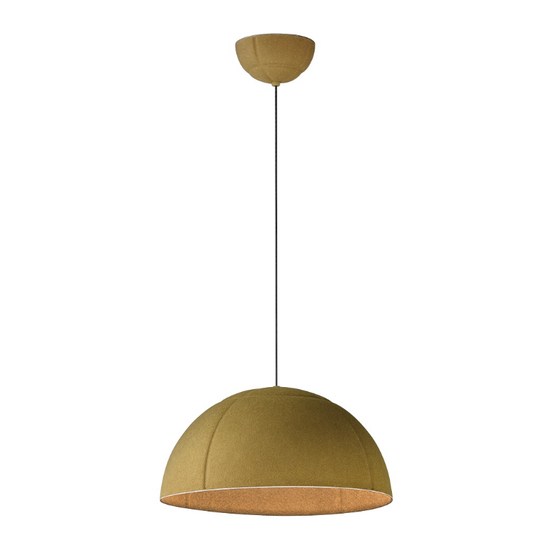ET2 Contemporary Lighting E34614-OLV 16" Wimbledon 1-Light LED Pendant Ceiling Light - Color Temperature: 3000K - Finish: Olive