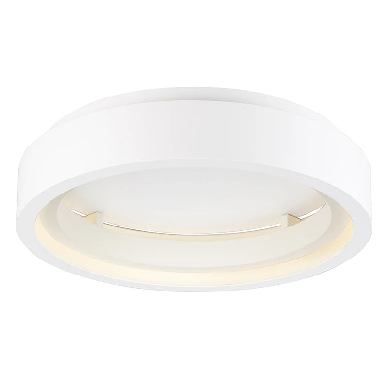 ET2 Contemporary Lighting E35101-MW 24" iCorona WiZ LED Flush Mount Ceiling Light - Finish: Matte White