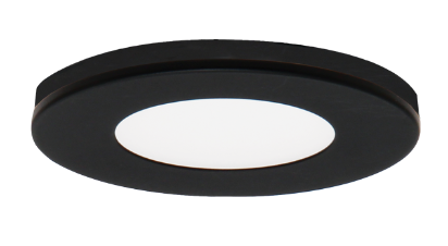 Elco Lighting E363B Sedum™ Mini Super Slim Round Undercabinet 3-Puck