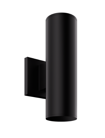 ELCO Lighting E36AB08C5 Koto Sylo 3 Inch LED Wall Mount, Down Light Only, 825 Lumens, Selectable CCT (2700K-5000K), Black