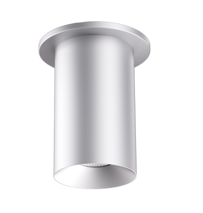 Elco Lighting E36FS-0327 3″ Koto Sylo™ Surface Mount, Color Temperature 2700K, Lumens 350 lm, Beam Angle 38°, All Silver