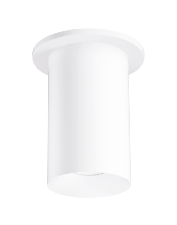 Elco Lighting E36FW-1535 3″ Koto Sylo™ Surface Mount, Color Temperature 3500K, Lumens 1500 lm, Dimming Triac/ELV, Beam Angle 38°, All White