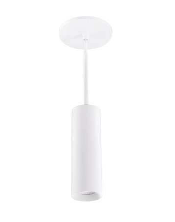 Elco Lighting E36PW-0724 3″ Koto Sylo™ Pendant, Color Temperature 2400K, Lumens 750 lm, Dimming Triac/ELV, Beam Angle 38°, All White
