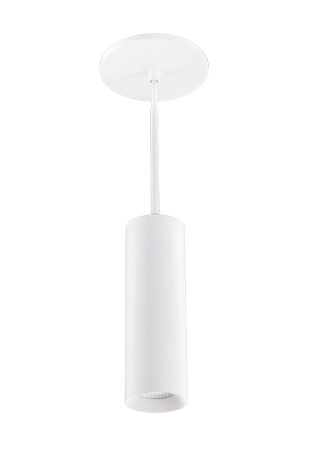 Elco Lighting E36PW-1130D 3″ Koto Sylo™ Pendant, Color Temperature 3000K, Lumens 1150 lm, 38° Beam Angle, All White, Voltage 120/277V, 0-10V/Triac/ELV