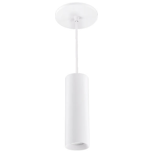 ELCO Lighting E36PW-1530D-W 3 Inch Koto Sylo Pendant 10.5W 1500lm 3000K 120/277V Dimmable