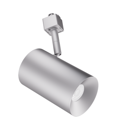Elco Lighting E36TS-1130 3" Koto Sylo™ Track Head, Color Temperature 3000K, Lumens 1150 lm, 38° Beam Angle, All Silver