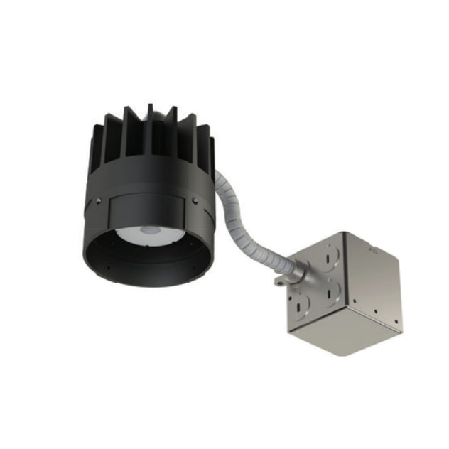 Visual Comfort Architectural E3RRF-LHWD6DN Element E3RRF 3" 17W LED Round Downlight – Warm Dim 3000K–1800K – 1450 Lumens – 90 CRI – 60° Beam – Flanged Remodel Ceiling Appearance – Non-IC Airtight Housing – Black Finish