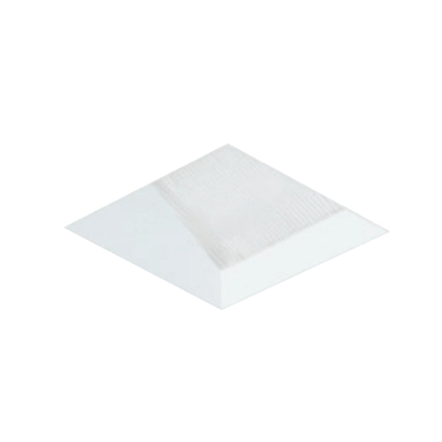 Visual Comfort Architectural E3SLW-W-LED Element 3" Square Wall Wash Trim – White Finish – Flangeless Ceiling Appearance