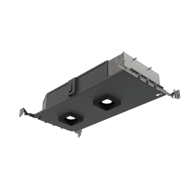 Visual Comfort Architectural E3SL-LH9352DAI Element E3S 3" 34W LED Square Dual Adjustable Downlight – 3500K – 25° Beam – 90 CRI – IC Airtight Housing – Flangeless Ceiling Appearance – Black Finish