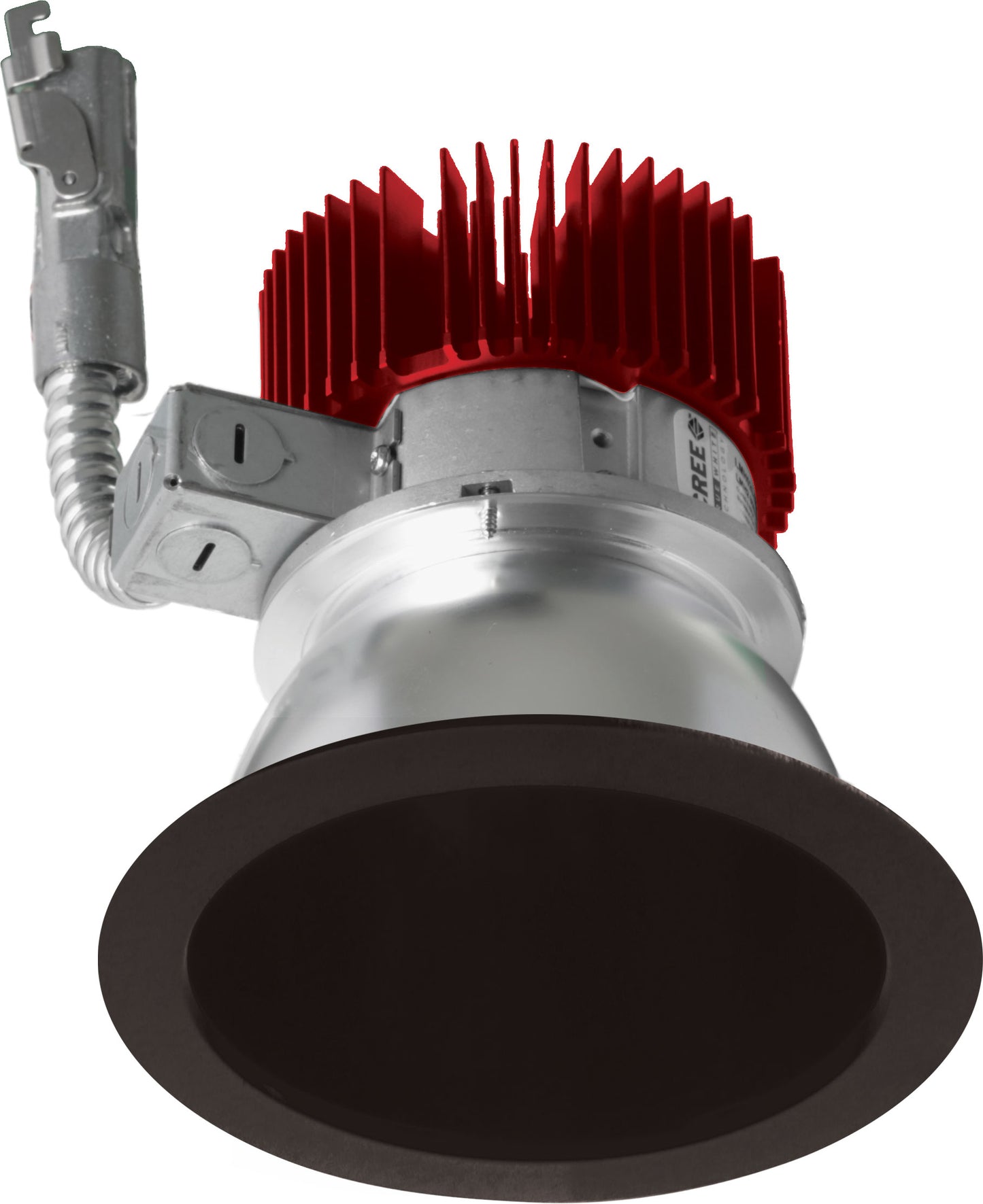 Elco Lighting E410L1227B2-N 4″ Reflector LED Light Engine Trim - 16.8W Max - Gen 2 - 1250 lm - 2700K - 60° Beam - Black