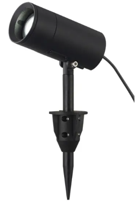 ET2 Contemporary Lighting E41356-BK Alumilux Landscape Spotlight, 530 Lumens, Wattage 9W, Multi-Color Temperature, Voltage 12V, Black Finish