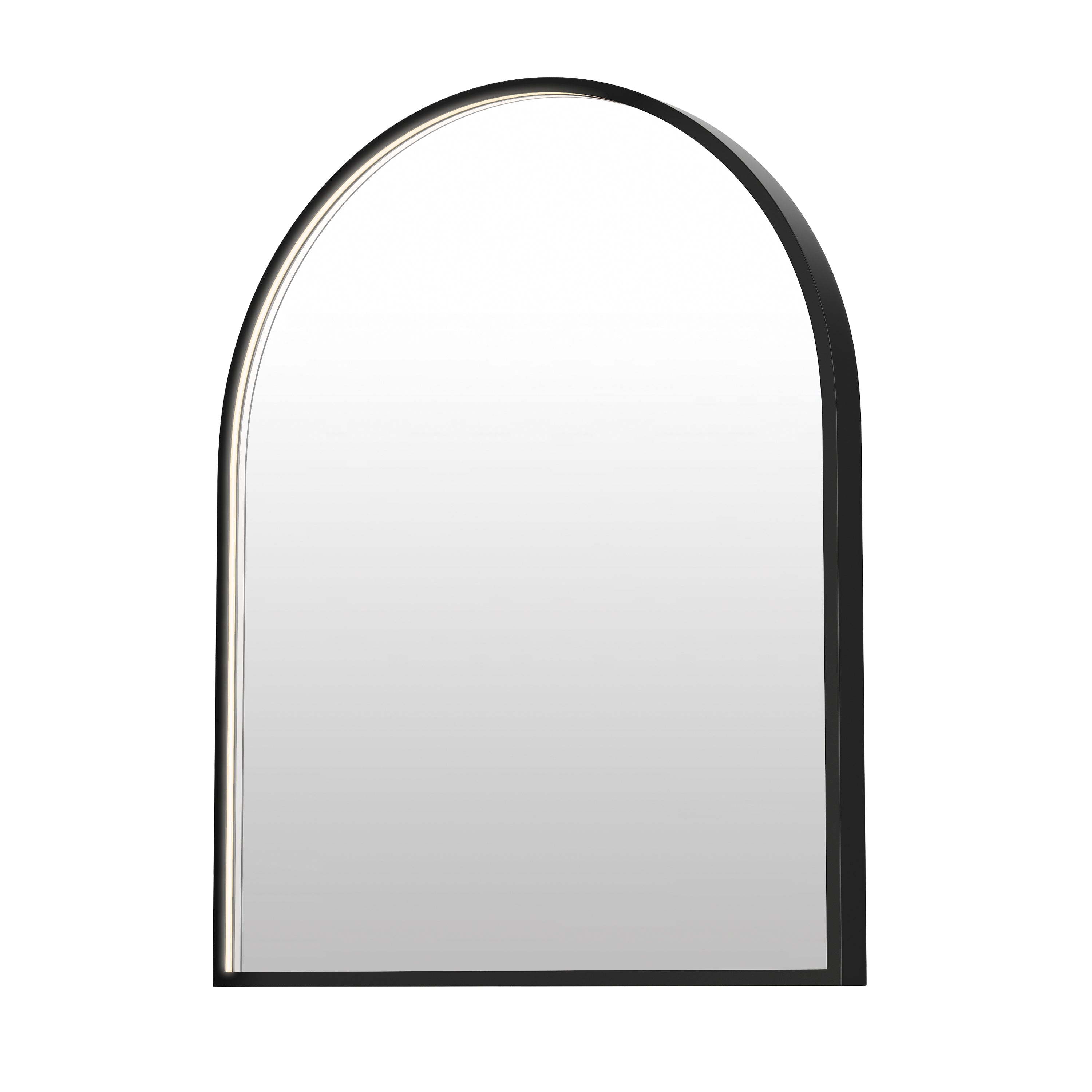 ET2 Contemporary Lighting E42070-BK Elisse 24"x30" Arch LED Mirror Light - Color Temperature: 3000K - Finish: Black